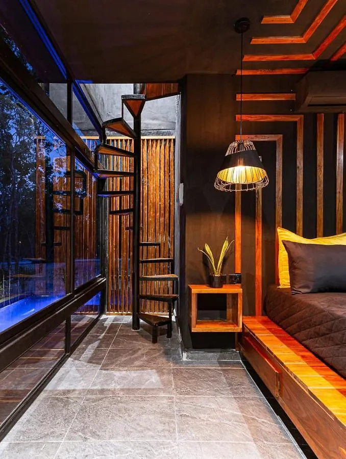 Villa Tiny House En La Selva Con Cenote Natural Privado