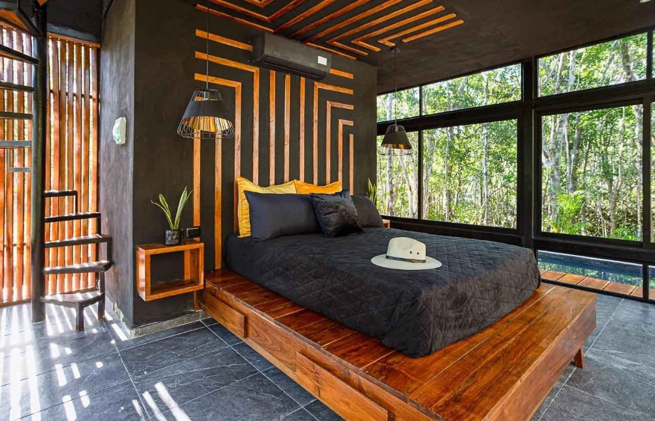 Tiny House En La Selva Con Cenote Natural Privado Mexico