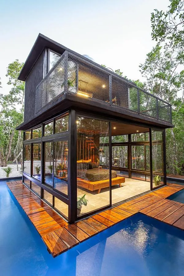 Tiny House En La Selva Con Cenote Natural Privado 0*, Tulum Mexico